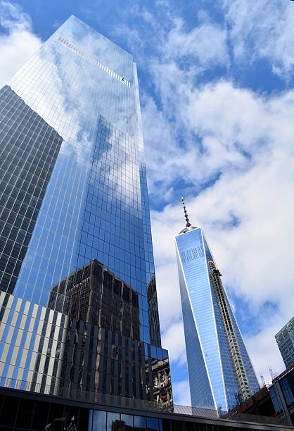 nowy york city - four world trade center zdjęcia i obrazy z banku zdjęć