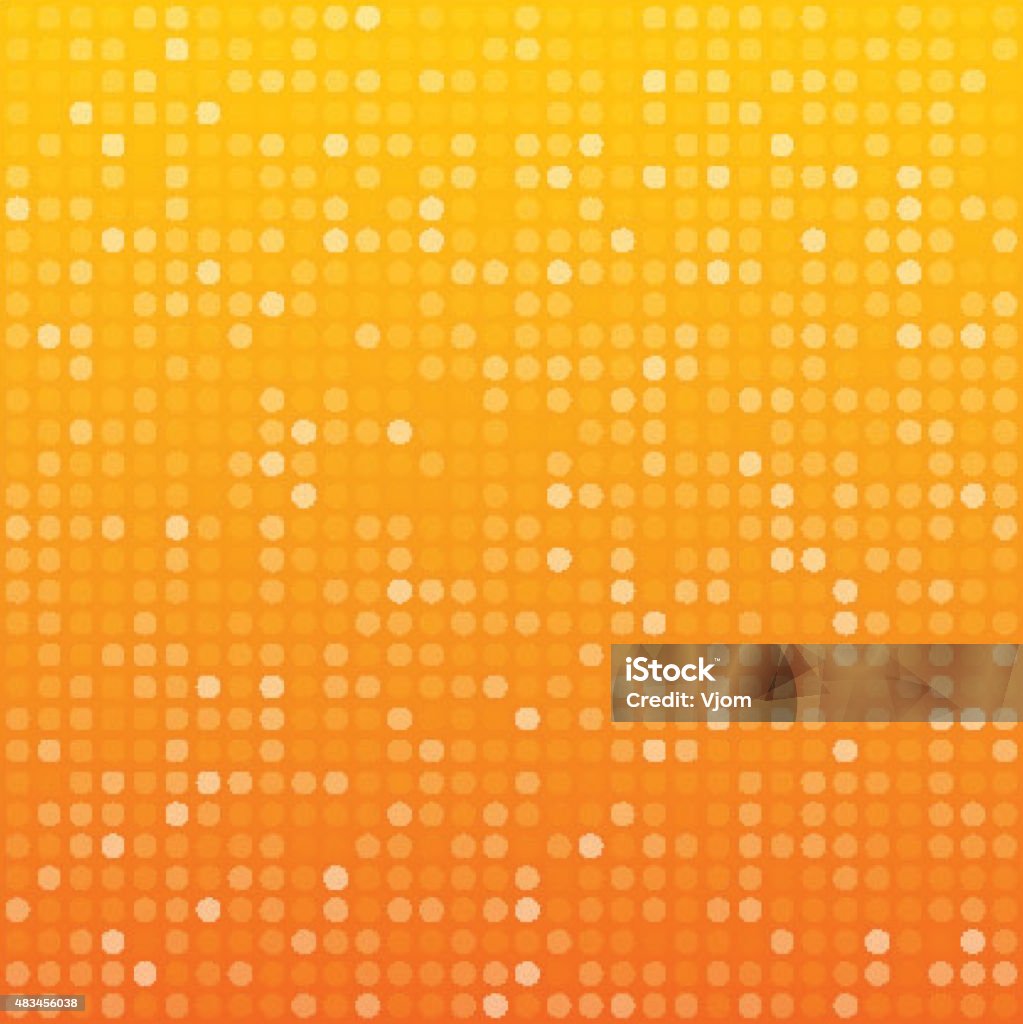 Orange Pattern Technology Circles Orange Technology Pattern Stock Illustration - Download Image ...
