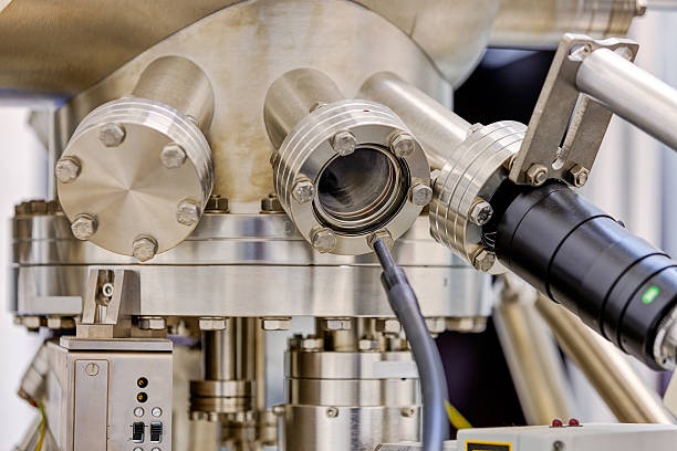 istock Detail of machinery in physics laboratory 483457376