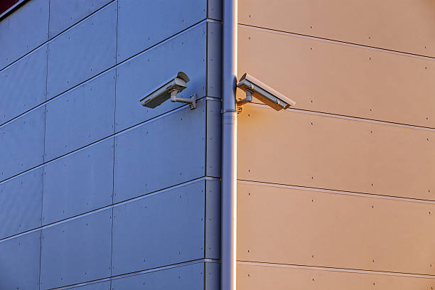 istock Aluminum facade on industrial building 483459094