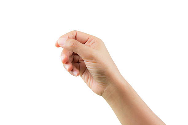 Woman handful of posture