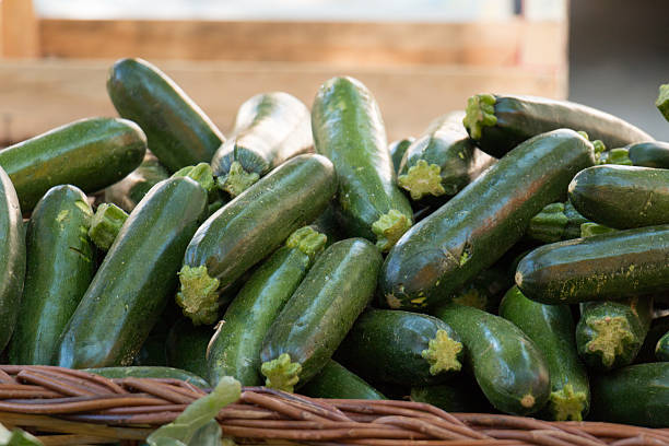 istock Zucchini at farmer's market 483474710