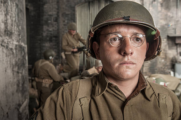 istock WWII Young Soldier Portrait 483475322