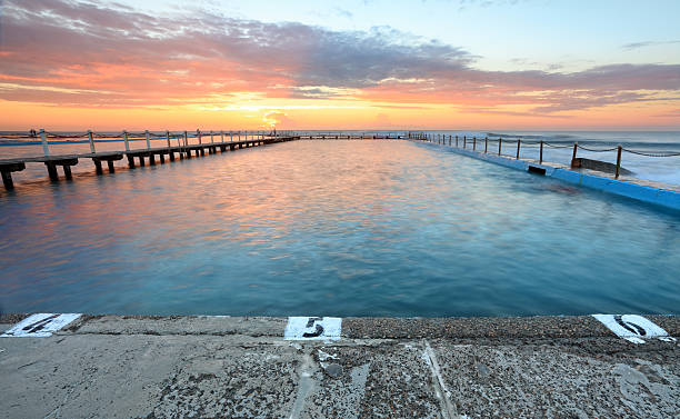 istock Sunrise Swim North Narrabeen 483478565