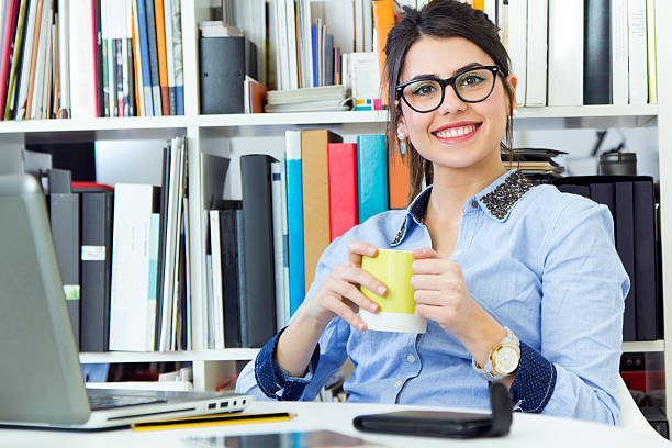 istock young architect woman working at office 483479167