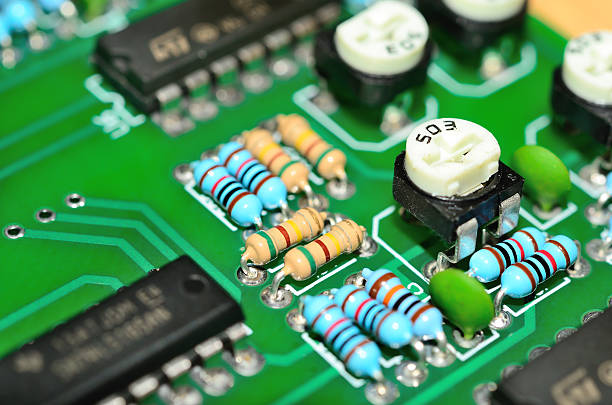 istock Detail of an electronic printed circuit board 483480106