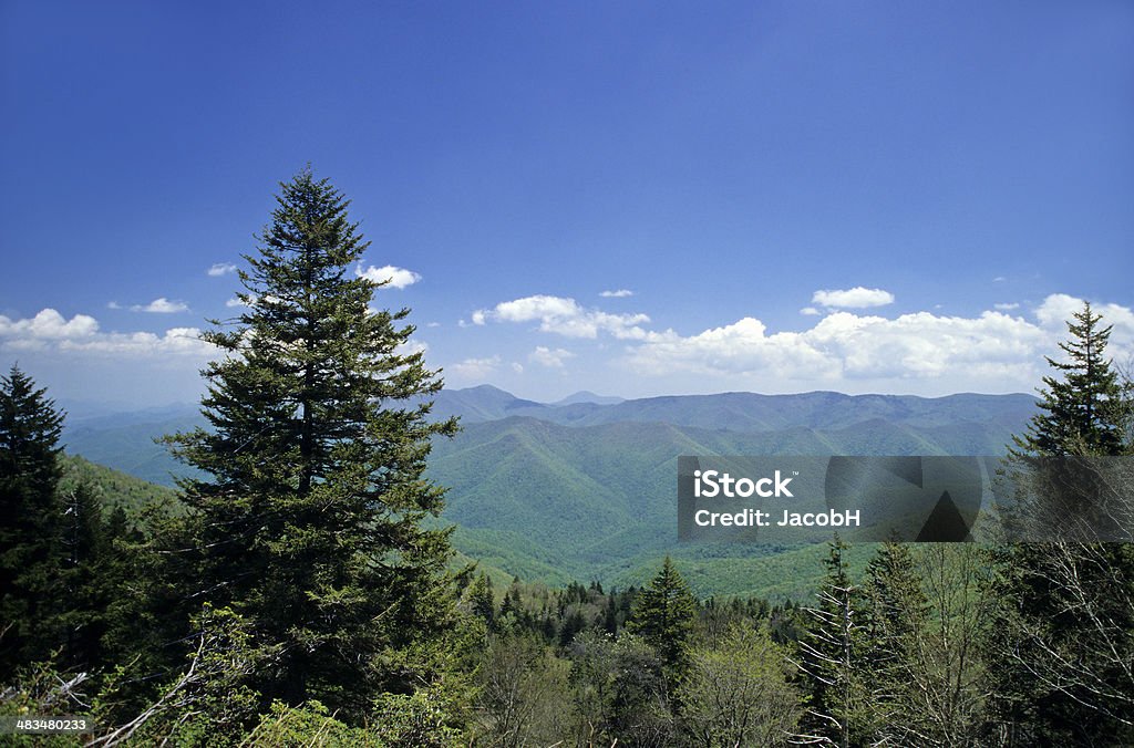 Blue Ridge Mountains - Lizenzfrei Blau Stock-Foto
