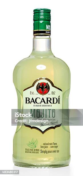 Bacardi Classic Cocktails Mojito Bottle Stock Photo - Download Image Now - Bottle, Mojito, Alcohol - Drink