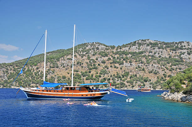 istock Sailboats in Gocek,TURKEY 483480419