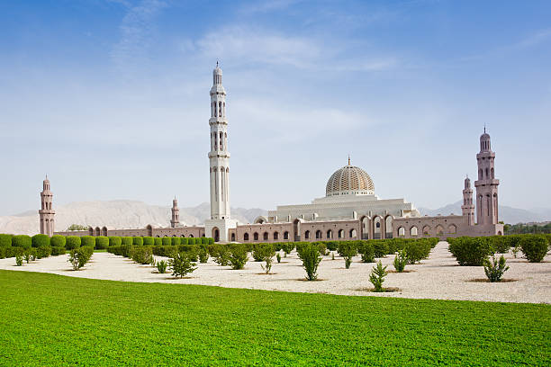 sultan qaboos gran mezquita muscat omán - al hajjar fotografías e imágenes de stock