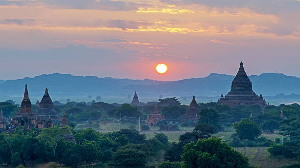 istock Stupas and pagodas of Bagan ancient. Myanmar 483481911