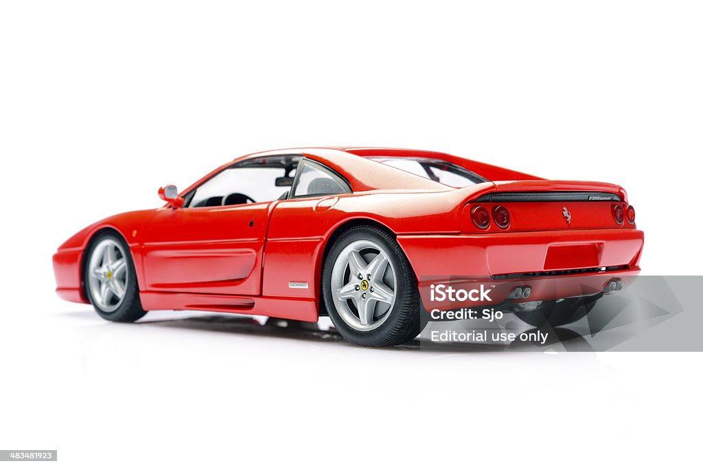 Ferrari F355 Berlinetta - Zbiór zdjęć royalty-free (Neutralne tło)