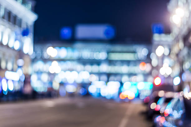istock Night city, night life on the streets 483482880