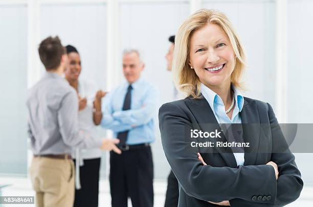 Mature Businesswoman Stock Photo - Download Image Now - Leadership, Senior Adult, Business