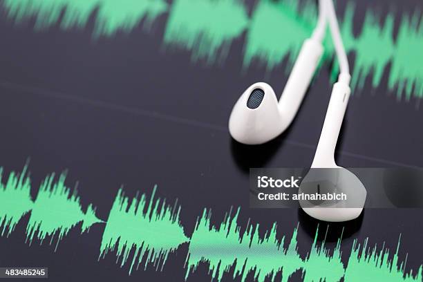 Podcasting Stock Photo - Download Image Now - Podcasting, Listening, MP3 Player
