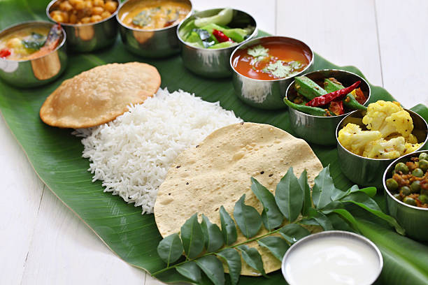 istock south indian meals on banana leaf 483485640