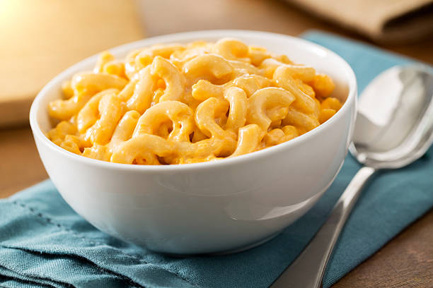 istock Homemade baked creamy macaroni and cheese 483485720