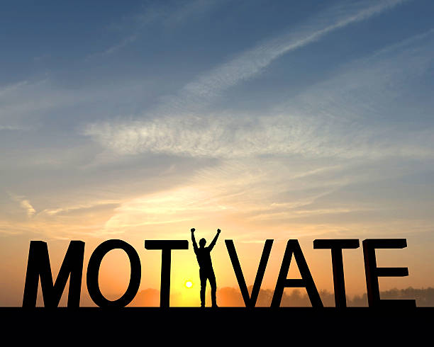 istock Motivate success silhouette 483486616