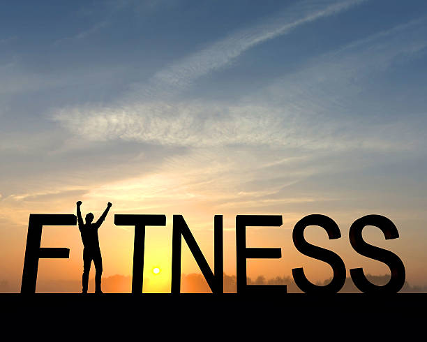 istock Fitness success silhouette 483486644