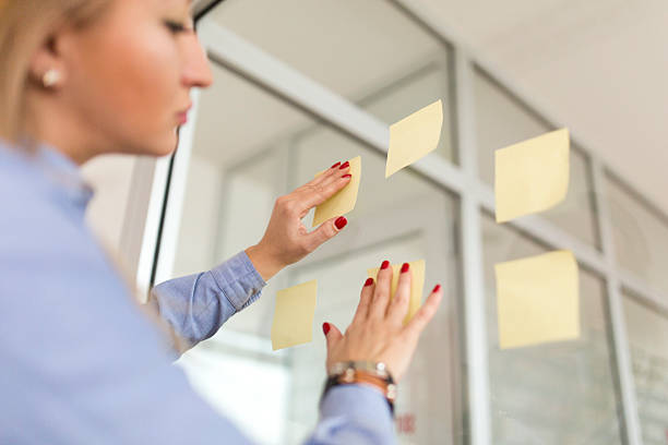 istock Business woman in office 483496036