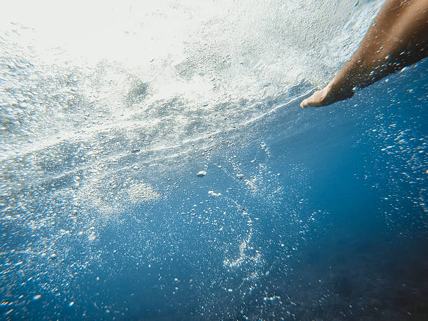 istock Swimmer's arm in sea 483496726