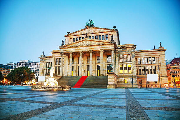 istock Concert hall (Konzerthaus) at Gendarmenmarkt square in Berlin 483497360