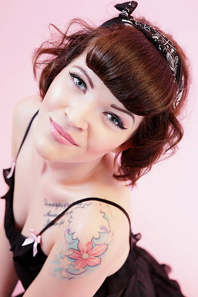 istock Pinup style woman 483498692