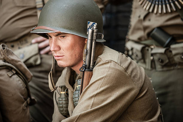 istock Worried WWII Army Soldier 483501562