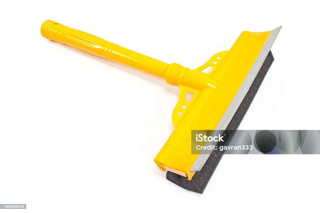Window Cleaner Tool Isolated On White Stock Photo - Download Image