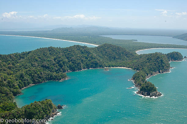 Punta Sal Reserve And Tela Bay Honduras stock photo
