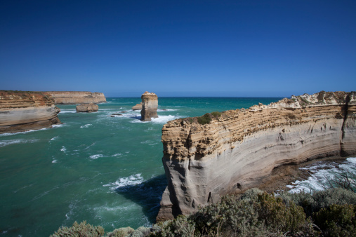 twelve apostles in sunny day,Melbourne Australia