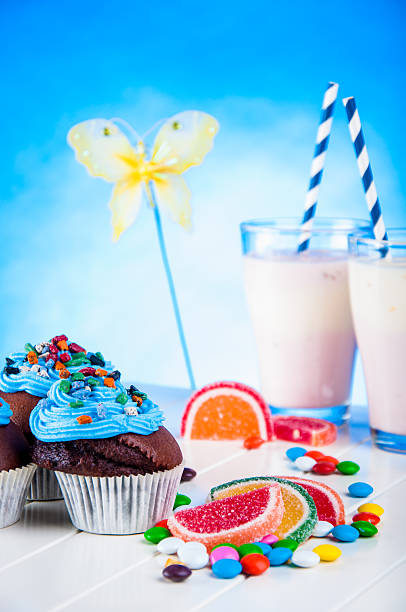 istock Sweet theme with home baked 483509085