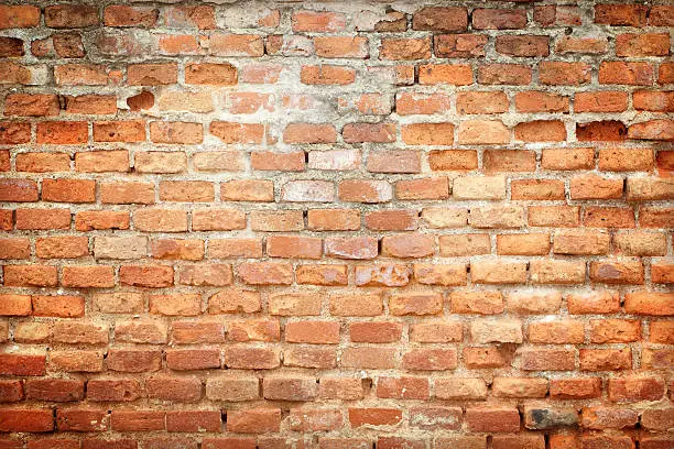 Molder wall brick background