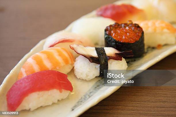 Mix Sushi Stock Photo - Download Image Now - Anguillidae, Asia, Cultures