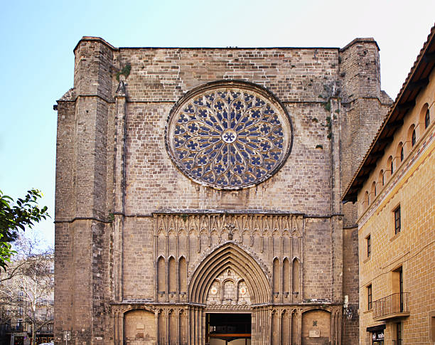 istock Santa Maria del Pi in Barcelona. Spain 483510385
