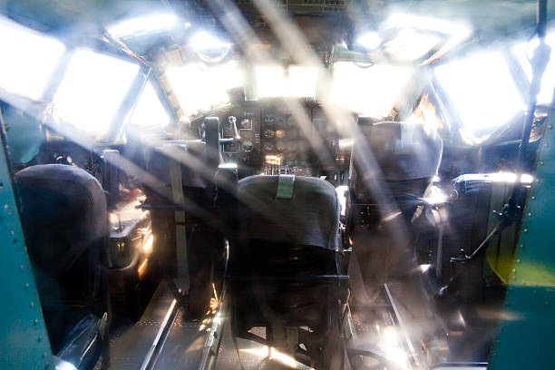 istock Cockpit of a military aircraft 483510640