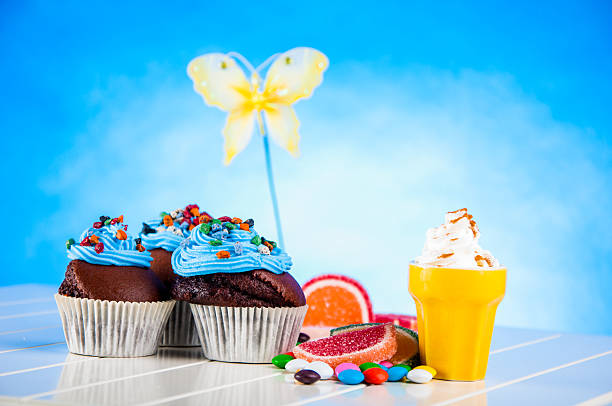 istock Sweet theme with home baked 483510947