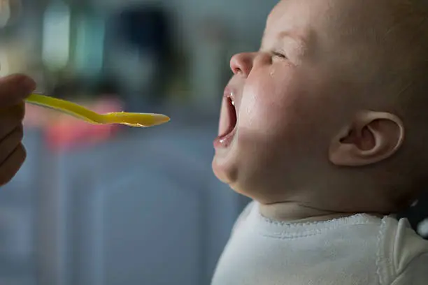 Photo of Hungry Baby and the Spoon