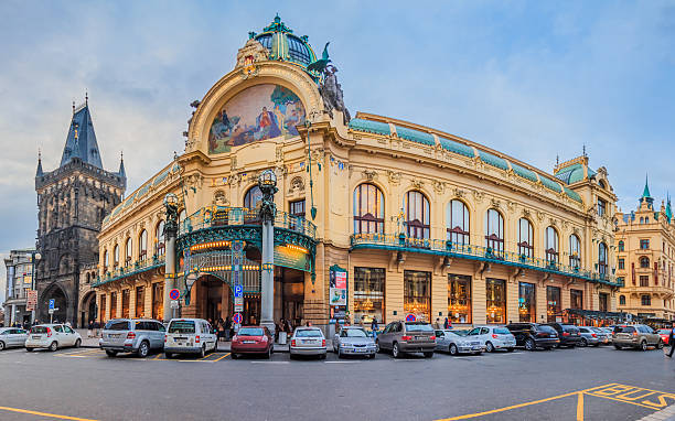 istock Municipal House building in Prague 483526796