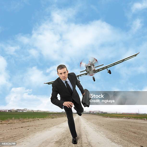 North By Northwest Stock Photo - Download Image Now - Running, Fear, Men