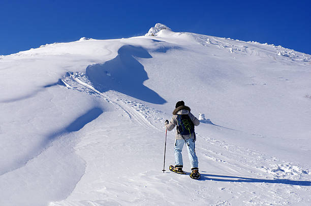 istock Girl uphill winter snow 483527867