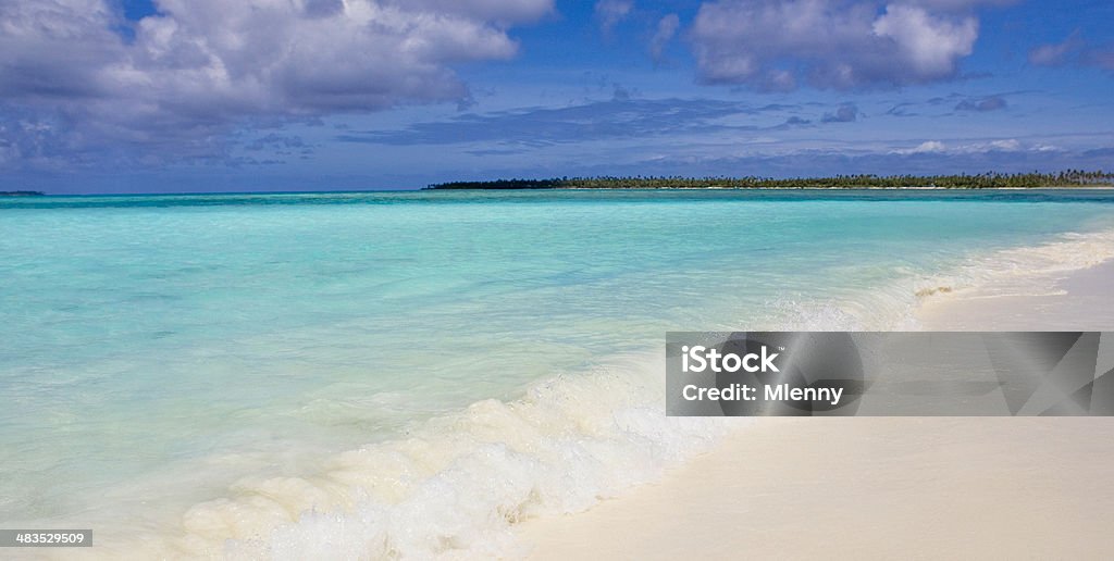 Panorama spiaggia da sogno - Foto stock royalty-free di Acqua