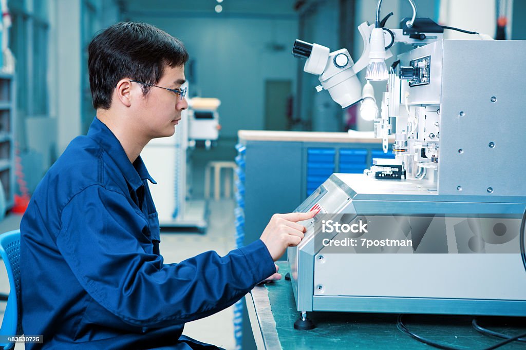 Inspector Accuracy Stock Photo