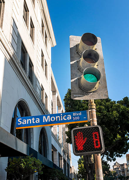 istock Santa Monica Boulevard Sign 483531697