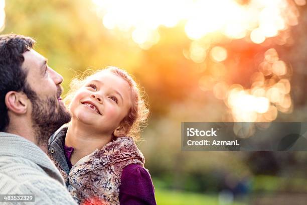 Sunny Autumn Day Stock Photo - Download Image Now - Family, Happiness, Autumn