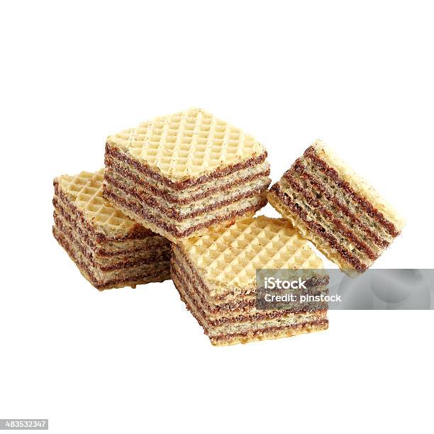 Foto de Wafer e mais fotos de stock de Wafer - Biscoito - Wafer - Biscoito, Quadrado - Composição, Chocolate