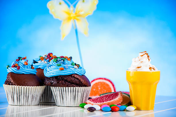 istock Sweet theme with home baked 483532767