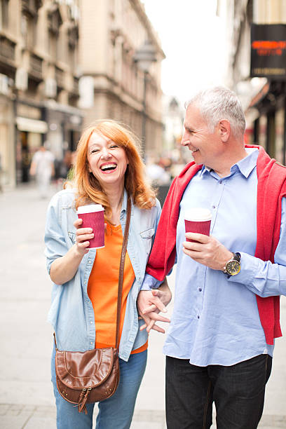 istock Mature couple outdoors. 483534267
