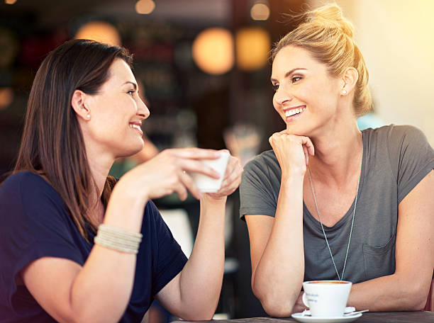 istock Having a heart-to-heart over coffee 483543840