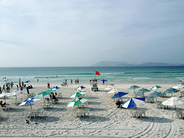 A beautiful Brazilian beach, of infinite beauty and blue waters